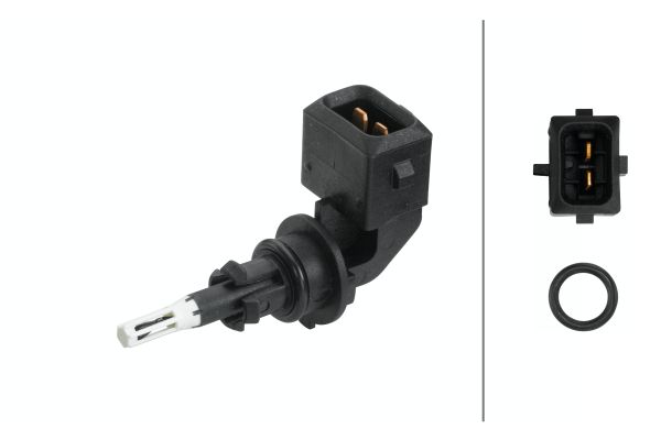 Senzor temperatura aer admisie BMW Seria 3 (E90) 318 d  diesel 143 cai HELLA 6PT009109-351