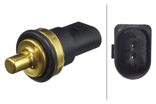 Senzor temperatura lichid de racire SKODA FABIA I (6Y2) 1.9 SDI  diesel 64 cai HELLA 6PT009309-331