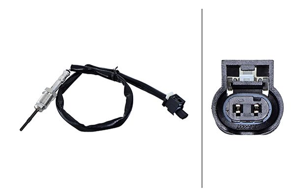 Senzor temperatura gaze evacuare BMW Seria 3 (E90) 318 d  diesel 143 cai HELLA 6PT010376-571