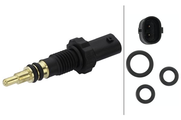 Senzor temperatura lichid de racire BMW Seria 3 (E90) 318 d  diesel 143 cai HELLA 6PT013113-241