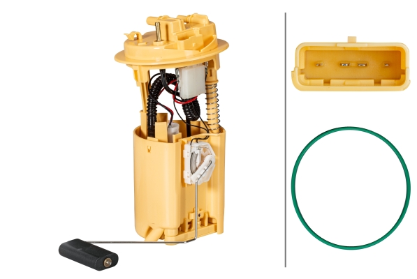 Sistem alimentare cu combustibil HELLA 8TF358146-491