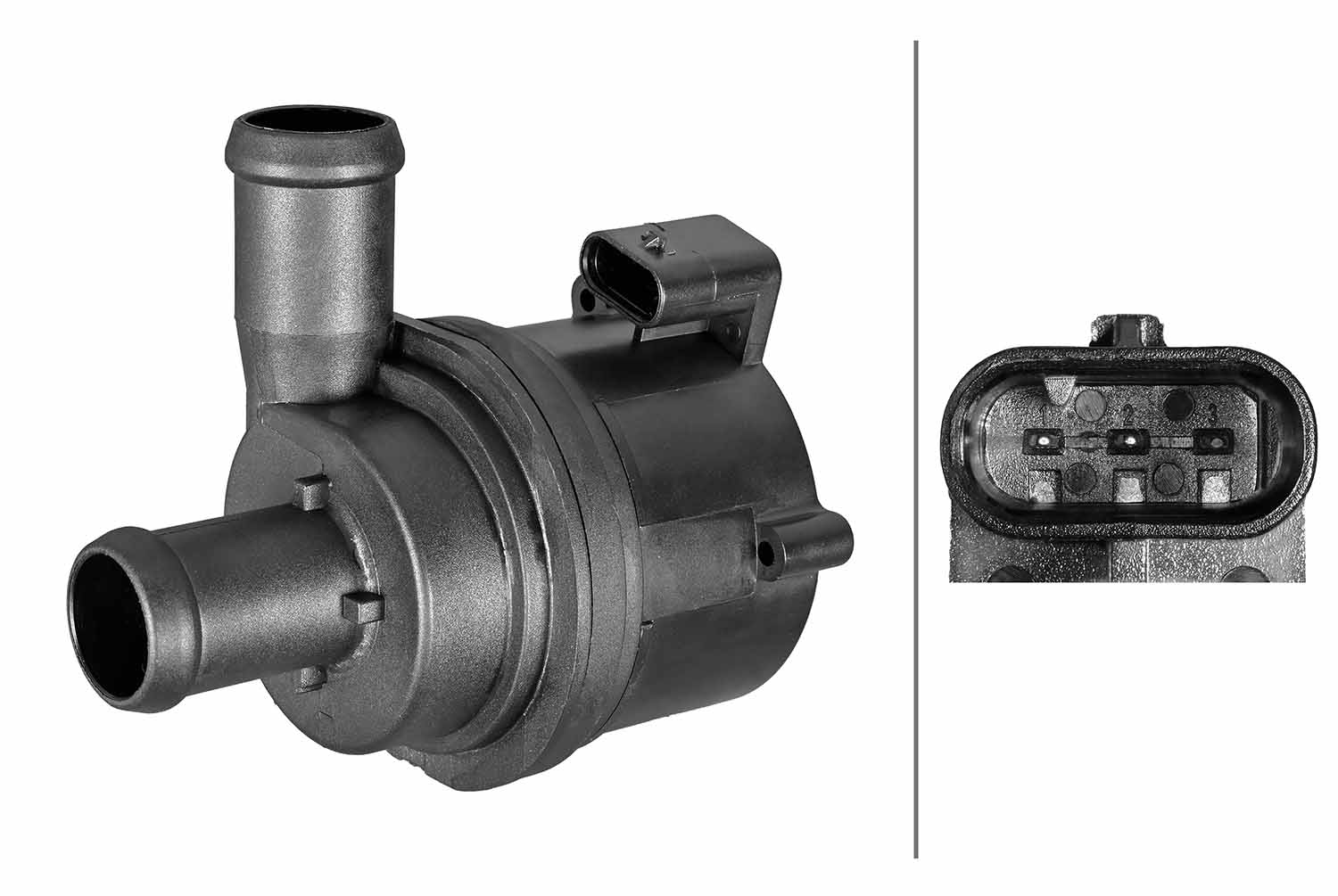 Pompa de apa suplimentara (circuitul apei de racire) VW POLO V (6R1, 6C1) 1.2 TDI  diesel 75 cai HELLA 8TW358305-991