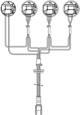 Cablaj far HELLA 8KA155372-001
