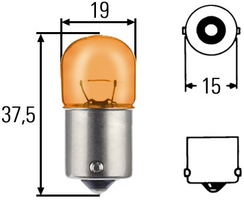 Bec semnalizator HELLA 8GA002071-051