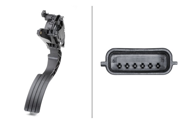 Senzor pedala acceleratie HELLA 6PV009978-731