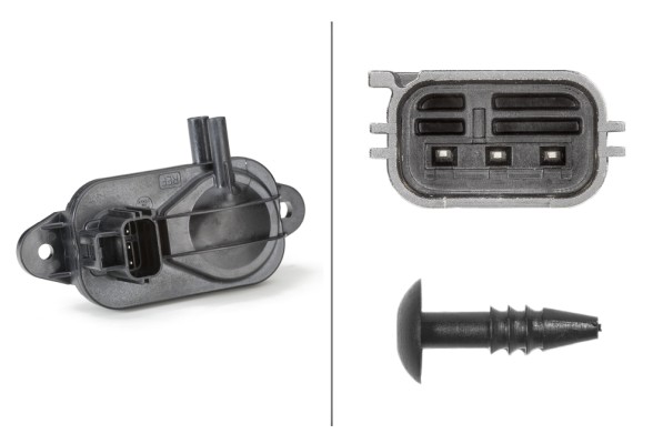 Senzor presiune gaze evacuare FORD FOCUS II (DA_, HCP, DP) 1.6 TDCi  diesel 109 cai HELLA 6PP009409-271
