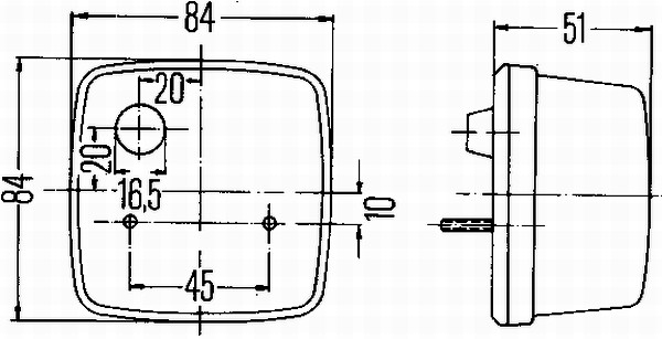 Lumini pozitie HELLA 2PF003014-071