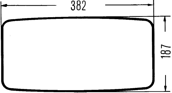 Oglinda exterioara HELLA 8SB003290-011
