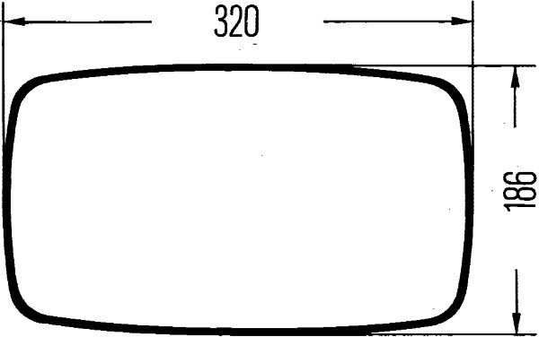 Oglinda exterioara HELLA 8SB560991-061