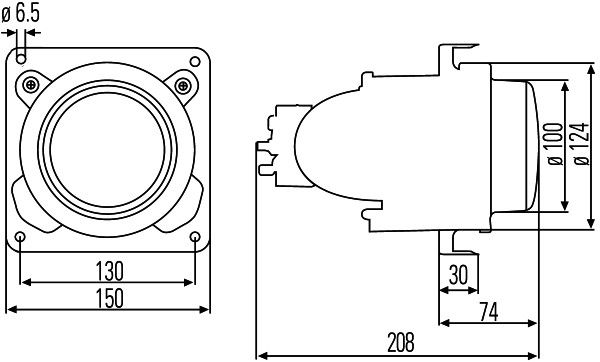 Insertie far ceata HELLA 1NL007834-017