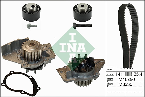 Set pompa apa + curea dintata INA 530 0111 30