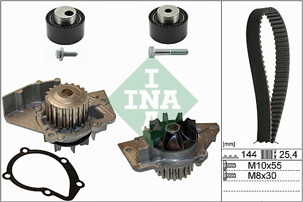 Set pompa apa + curea dintata INA 530 0235 30