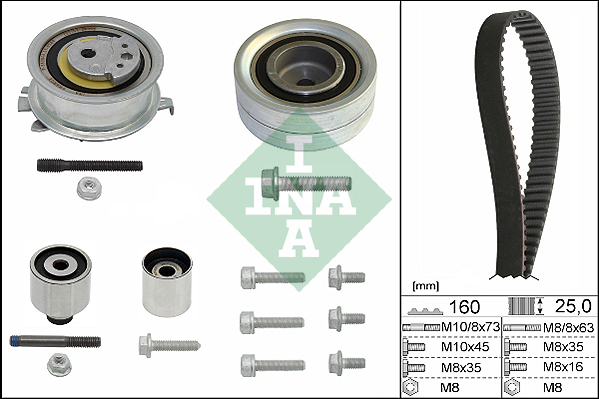 Kit distributie INA 530 0550 10