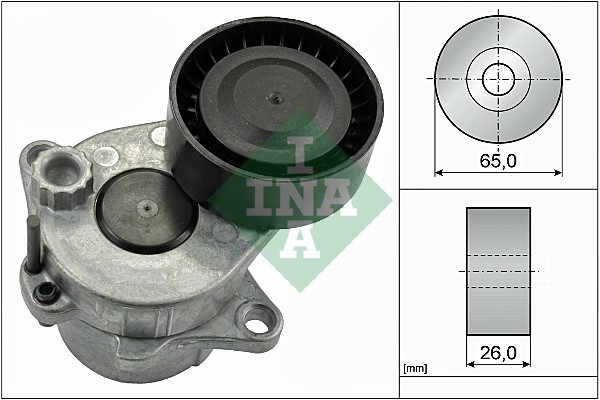 Intinzator curea transmisie MERCEDES-BENZ SPRINTER 5-t platou / sasiu (B907) 516 CDI (907.153, 907.155, 907.253, 907.255) diesel 163 cai INA 534 0337 10