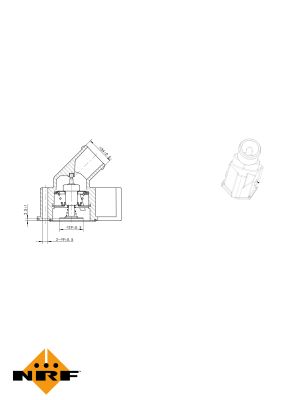 Termostat lichid racire NRF 725115