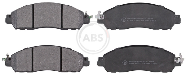 Placute frana ABS 35128