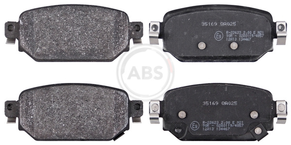 Placute frana ABS 35169