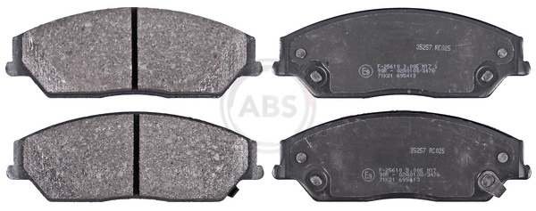 Placute frana ABS 35257