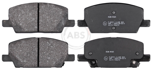 Placute frana ABS 35288