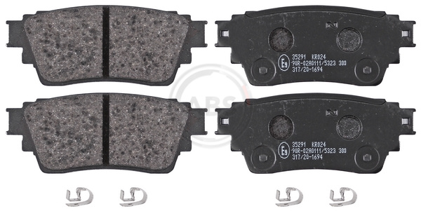 Placute frana ABS 35291
