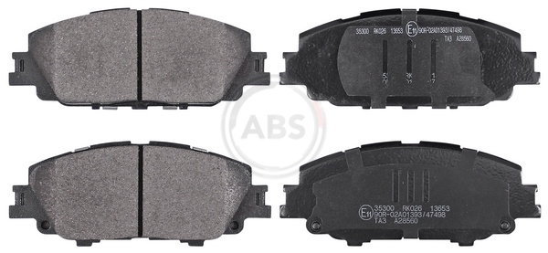 Placute frana ABS 35300