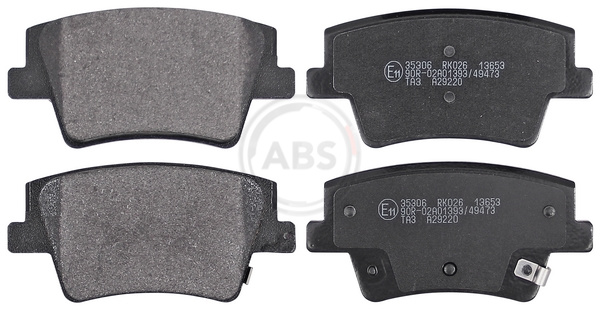 Placute frana ABS 35306