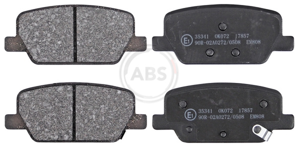 Placute frana ABS 35341