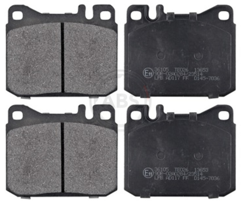 Placute frana ABS 36105