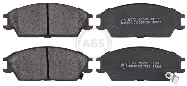 Placute frana ABS 36172