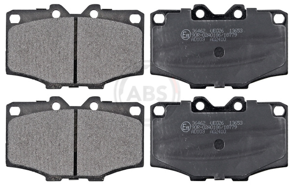 Placute frana ABS 36462