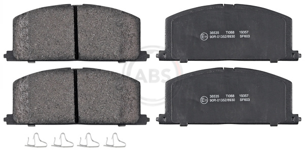Placute frana ABS 36535