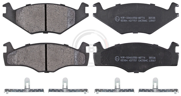 Placute frana ABS 36536