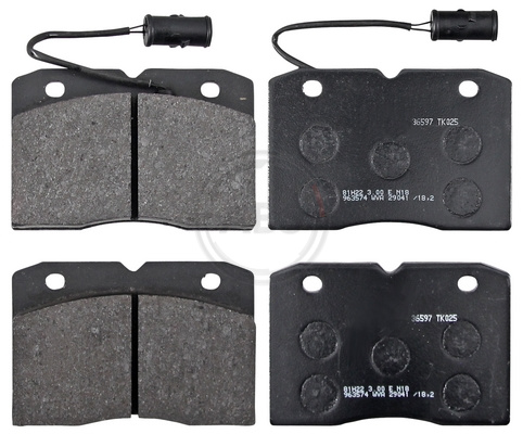 Placute frana ABS 36597