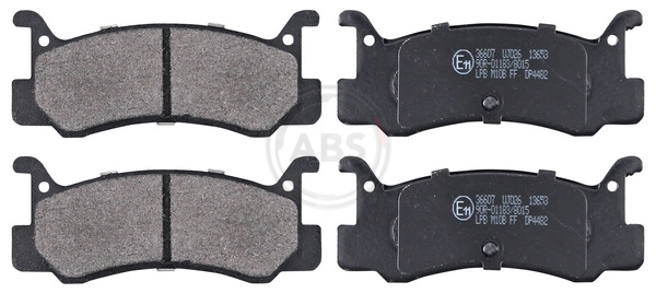 Placute frana ABS 36607