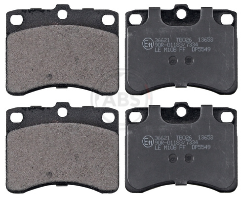 Placute frana ABS 36621
