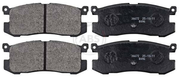 Placute frana ABS 36672
