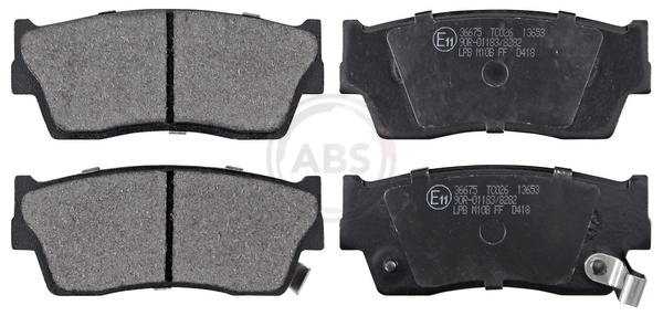 Placute frana ABS 36675