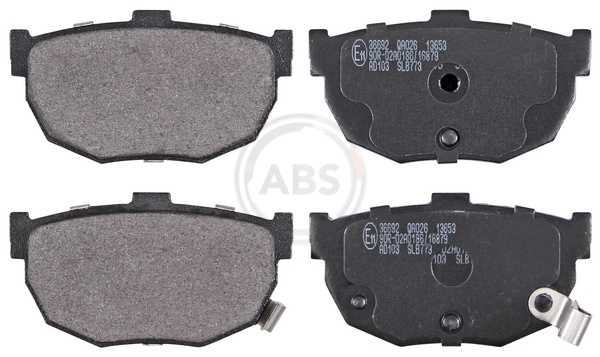 Placute frana ABS 36692