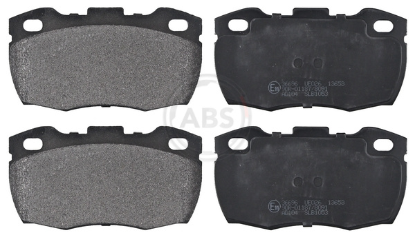 Placute frana ABS 36696