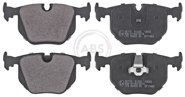 Placute frana ABS 36715