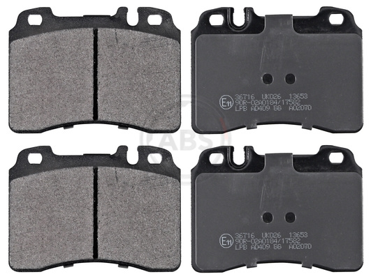 Placute frana ABS 36716