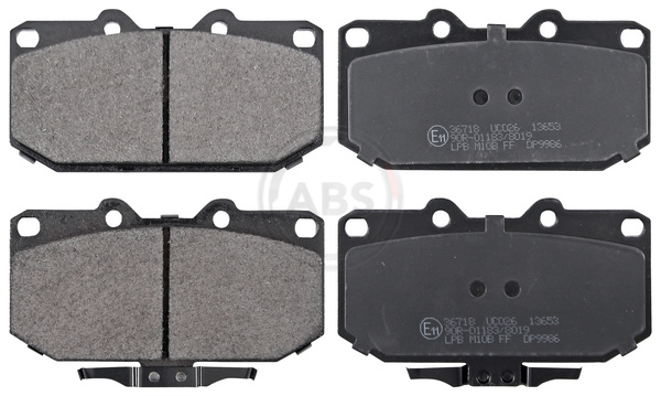 Placute frana ABS 36718