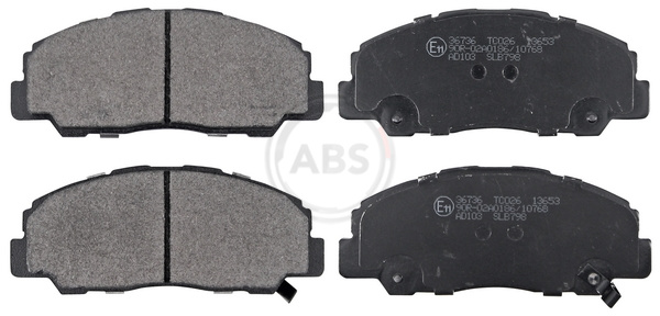 Placute frana ABS 36736