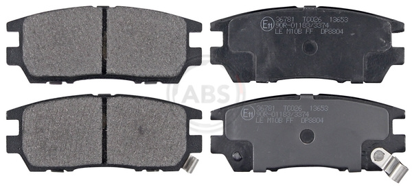 Placute frana ABS 36781