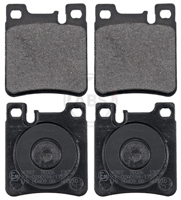 Placute frana ABS 36787