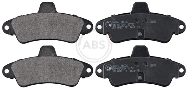 Placute frana ABS 36844