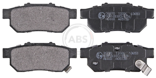 Placute frana ABS 36870