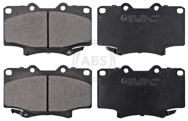 Placute frana ABS 36882
