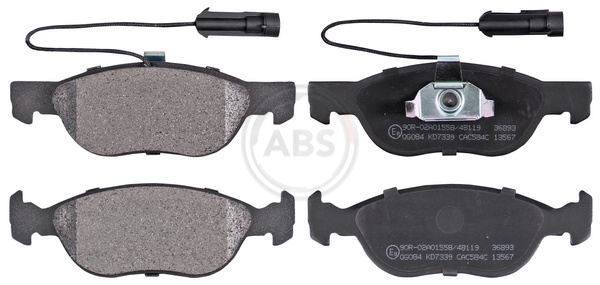 Placute frana ABS 36893