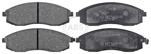 Placute frana ABS 36974